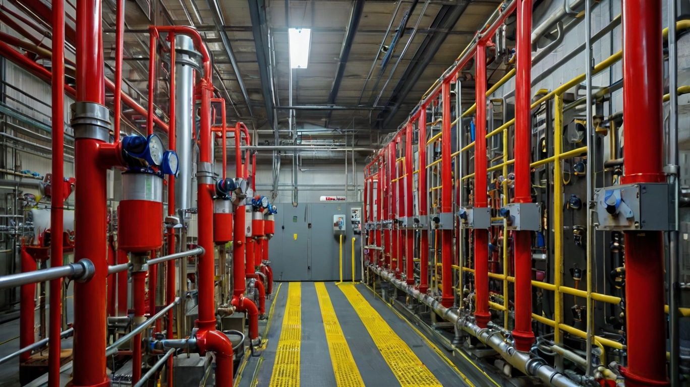 Drencher System Installation